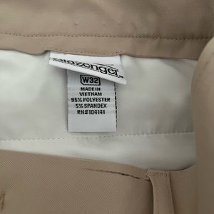 Mens tan golf shorts